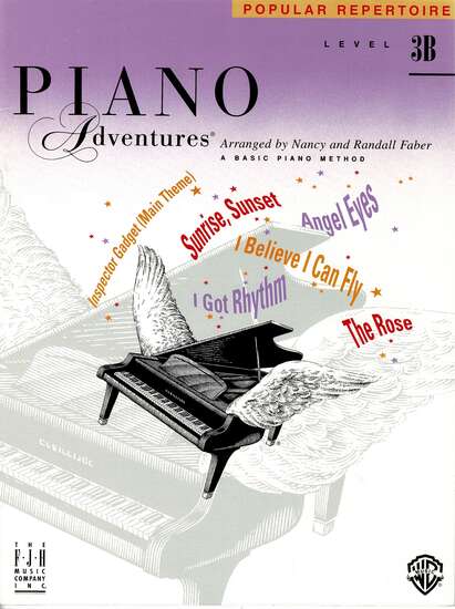 photo of Piano Adventures, Popular Repertoire, Book 3B