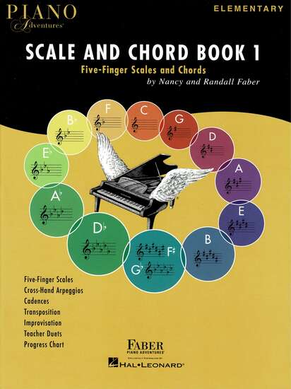 photo of Scale and Chord Book 1, Five-Finger Scales and Chords