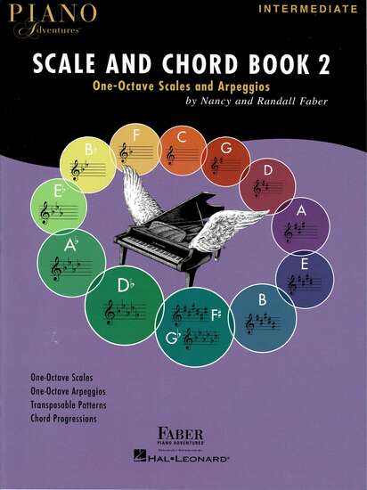 photo of Scale and Chord Book 2, Intermediate, One octave Scales