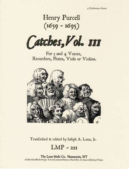 photo of Catches, Vol. III, For 3 and 4 Voices