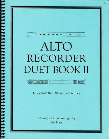 photo of Alto Recorder Duet Book II