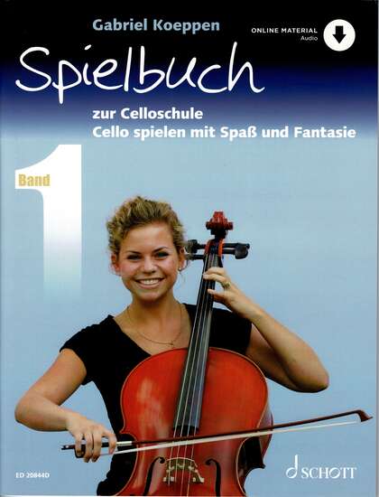 photo of Spielbuch zur Celloschule, with Online Material