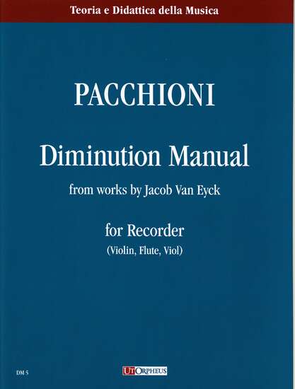 photo of Diminution Manual from the works by Jacob Van Eyck