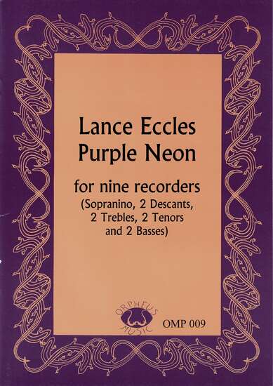 photo of Purple Neon for nine recorders