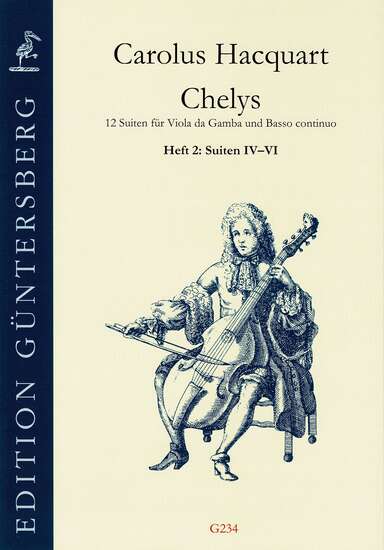 photo of Chelys, 12 Suites, Heft 2: Suiten IV-VI