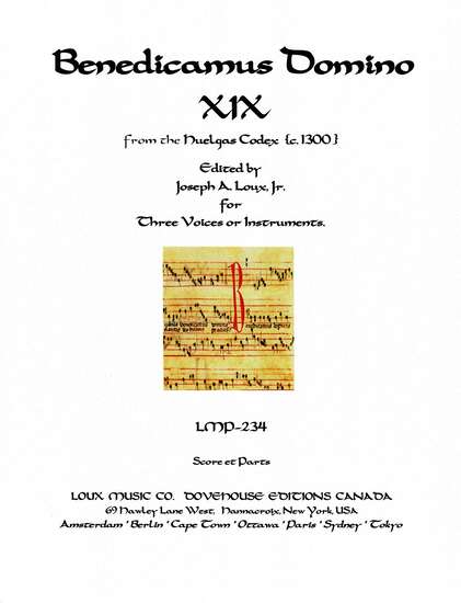 photo of Benedicamus Domino XIX from the Codex de Las Huelgas