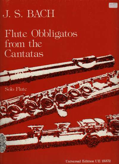 photo of Flute Obligatos from the Cantatas