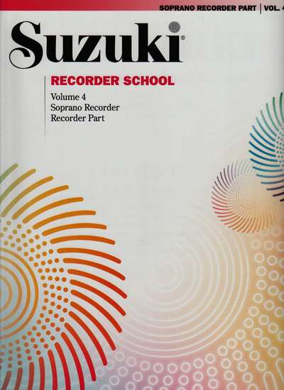 photo of Suzuki Recorder School, Vol. 4 Soprano