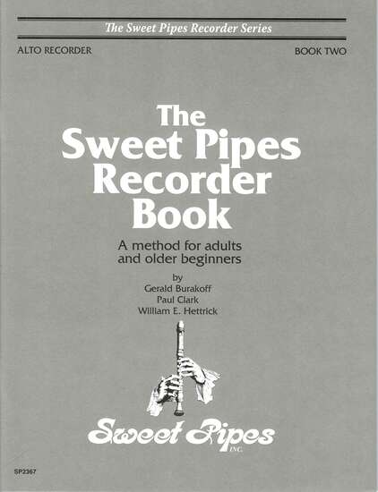 photo of The Sweet Pipes Recorder Book, Vol. 2 alto(adults)