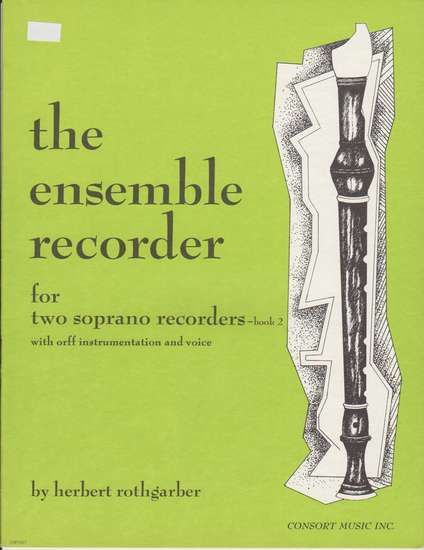 photo of The Ensemble Recorder, Book 2