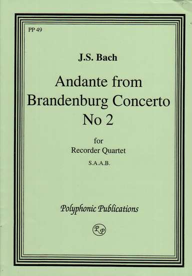 photo of Andante from Brandenburg No. 2