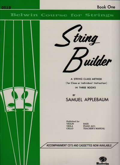 photo of String Builder, Cello, Book One