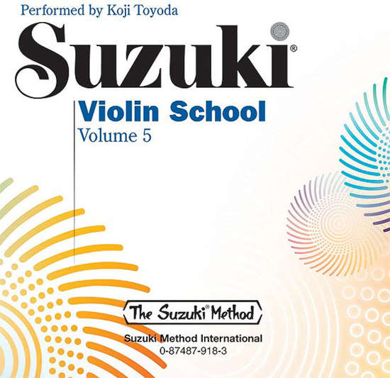 photo of Suzuki Violin School, Vol. 5, Toyoda, CD