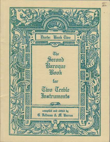 photo of The Baroque Book for Two Treble Instruments, Book 2