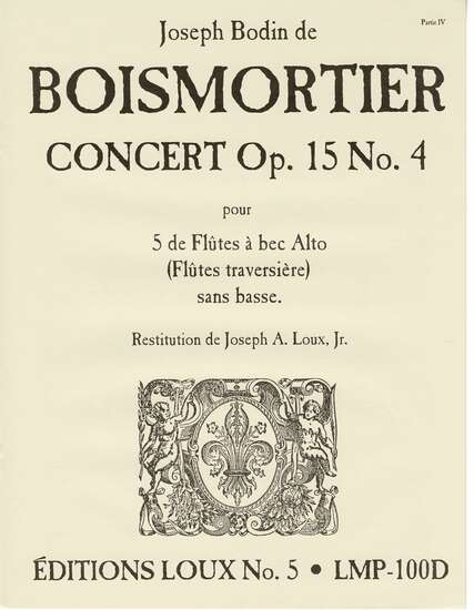 photo of Concert, Op. 15, No. 4, alto 4