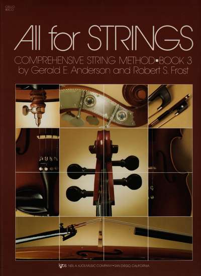 photo of All for Strings, Book 3, Cello