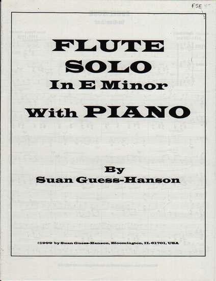 photo of Flute Solo in E minor