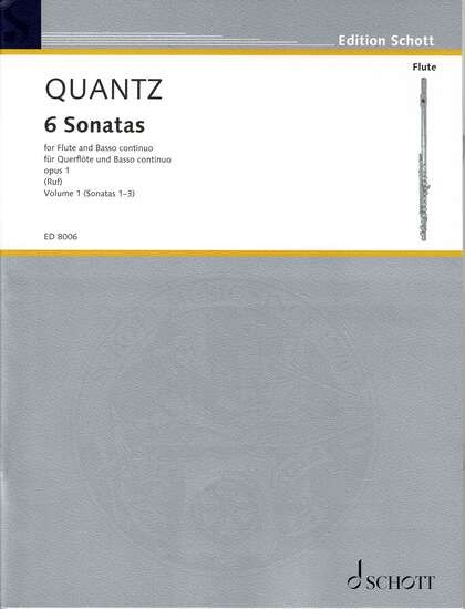 photo of 6 Sonatas, opus 1, Vol. 1