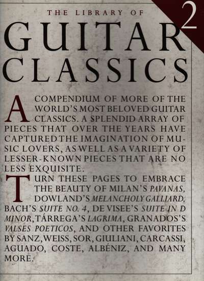 photo of Library of Guitar Classics, Vol. 2