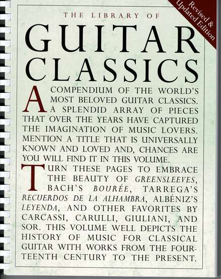 photo of Library of Guitar Classics, Revised