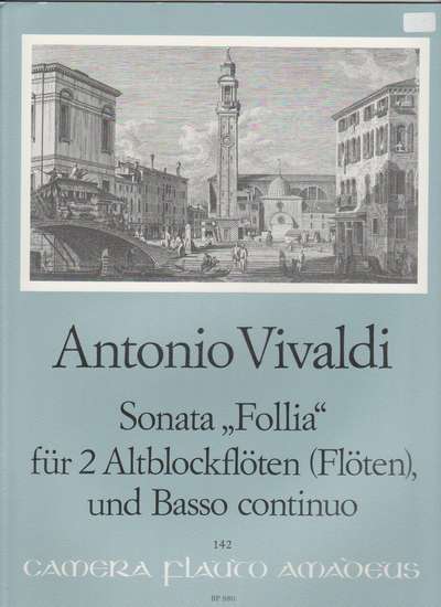 photo of Sonata Follia, RV 63 transposed