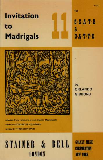 photo of Invitation to Madrigals, Book 11