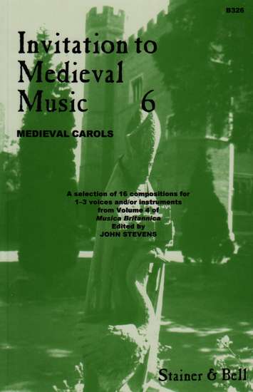 photo of Invitation to Medieval Music,  Book 6, Carols