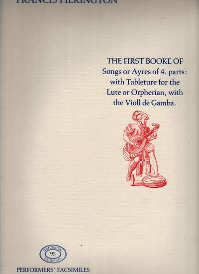photo of First Booke of Songs or Ayres of 4 parts