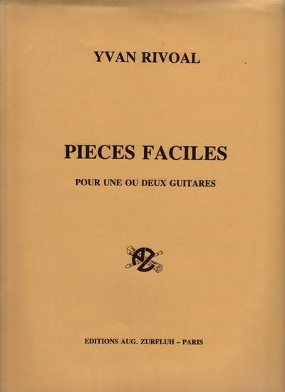 photo of Pieces Faciles pour une ou deux Guitares