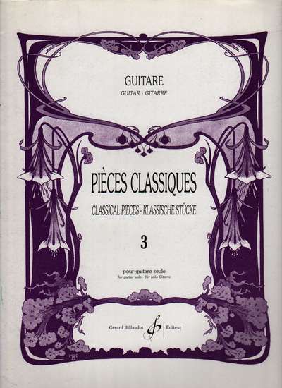 photo of Pièces Classiques, Vol. 3, easy