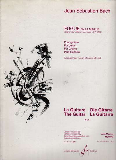 photo of Fugue en la mineur, from BWV 1001