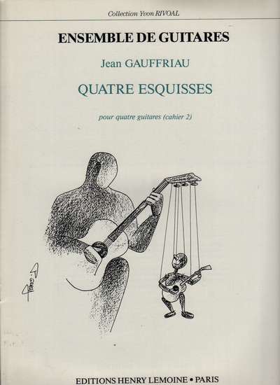 photo of Quatre Esquisses pour quatre guitares, cahier 2