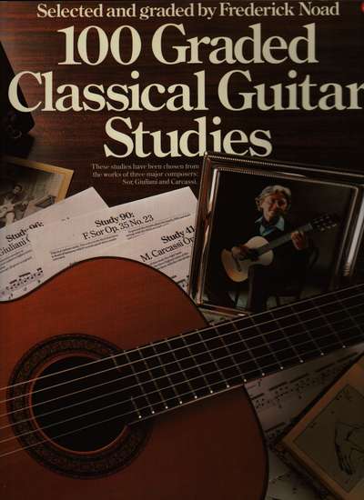 photo of 100 Graded Classical Guitar Studies