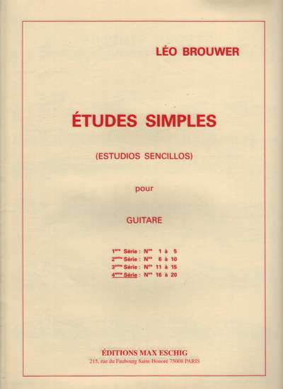 photo of Etudes Simples 16-20