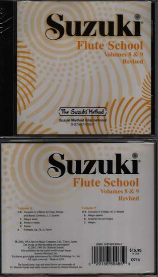 photo of Suzuki Flute School, Vol. 8 & 9, CD