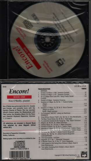 photo of Encore!, Book 1, CD, O
