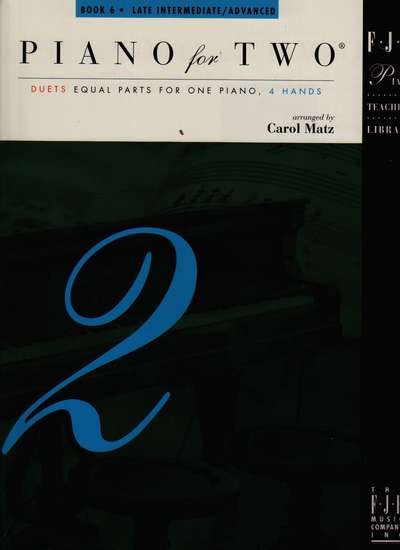 photo of Piano for Two, Book 6 Late Intermediate